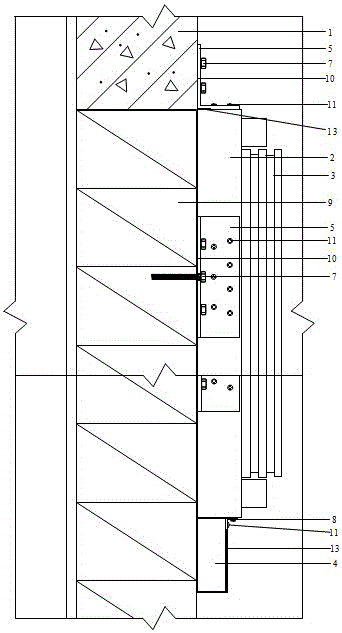 一种外挂式门窗结构的制作方法与工艺