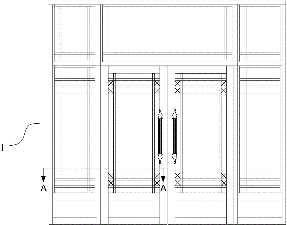 组合式型材门的制作方法与工艺