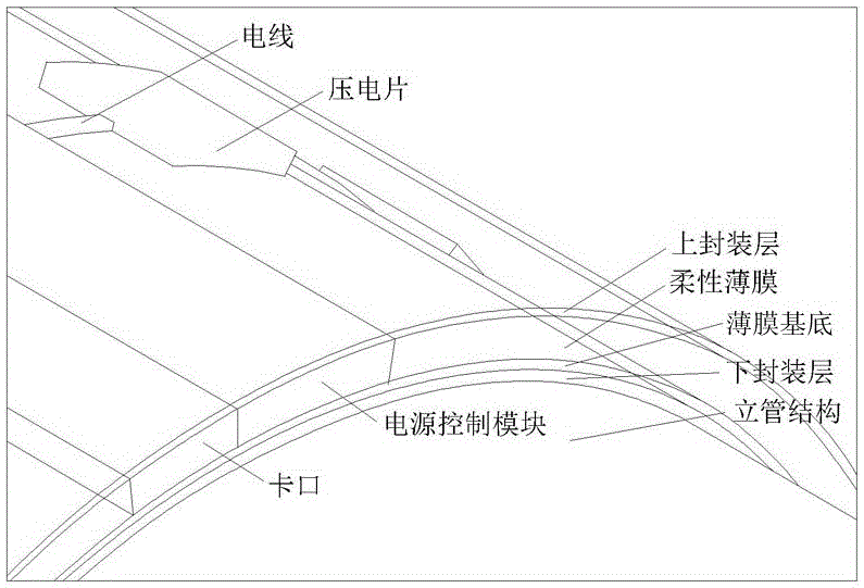 用于海洋立管的俘能發(fā)電裝置的制作方法