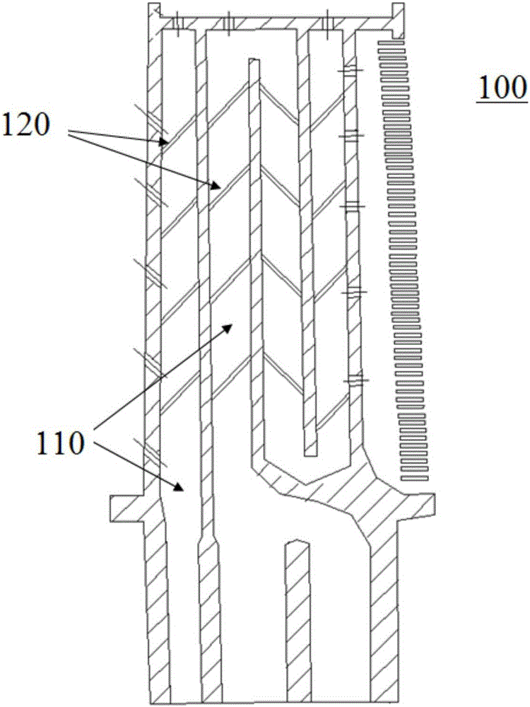 用于涡轮叶片的扰流肋结构及涡轮叶片的制作方法与工艺