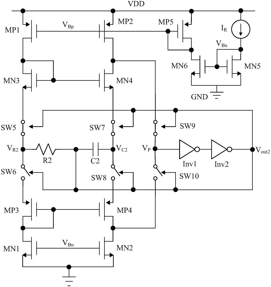 比较器及张弛振荡器的制作方法与工艺