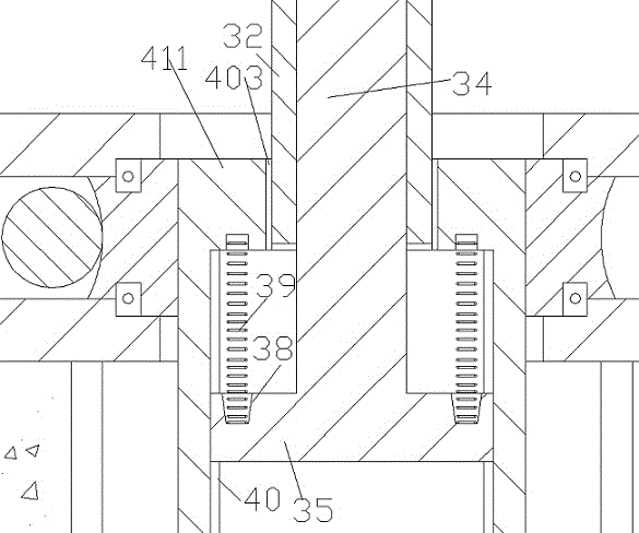 一種節(jié)能的升降式水利閘門機構的制作方法與工藝