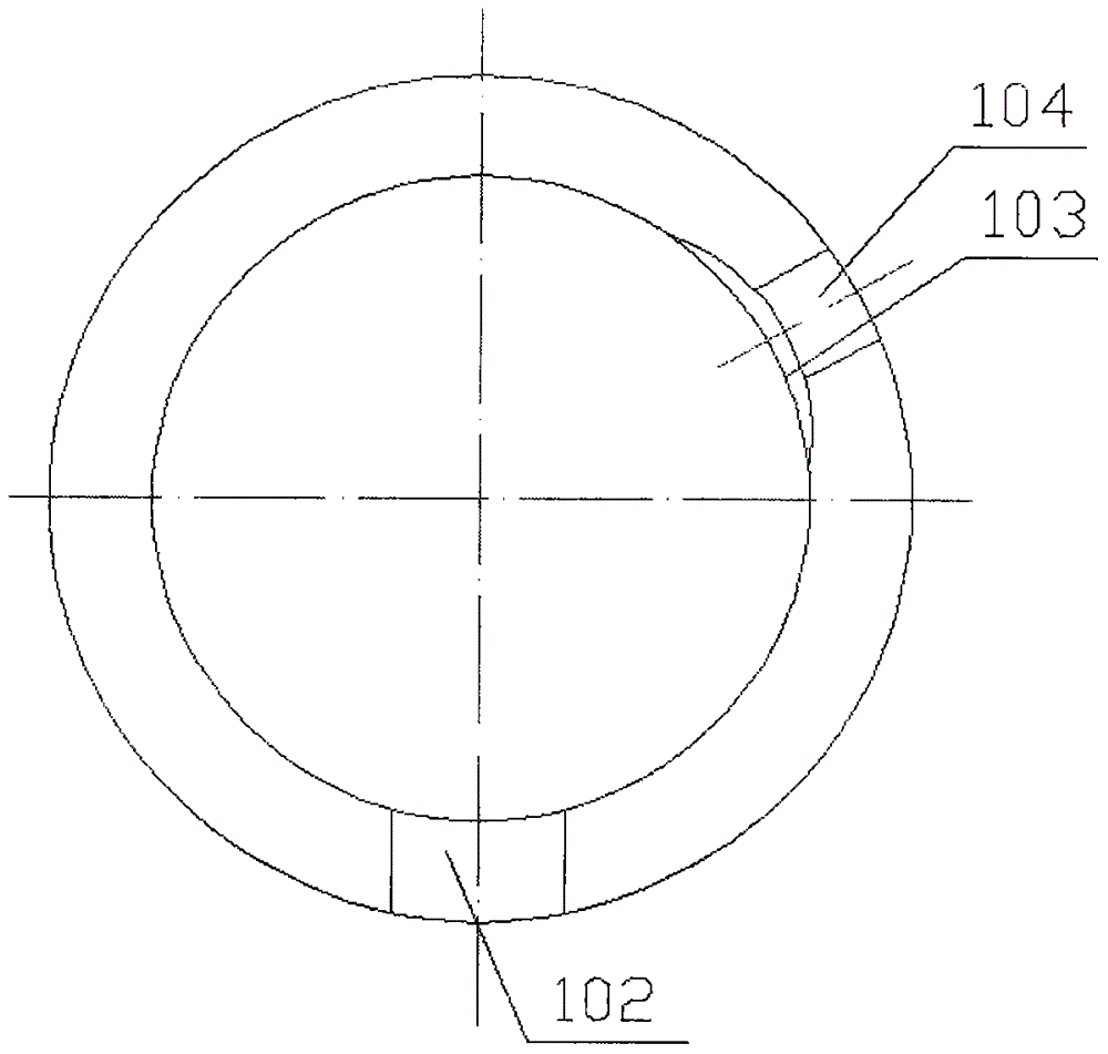 一種汽輪機(jī)盤車裝置傳動軸軸套的制作方法