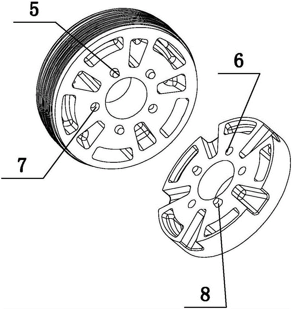 汽車減震器的組合式活塞的制作方法與工藝