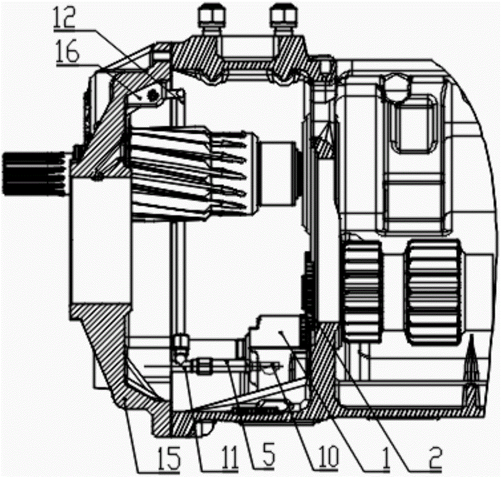 变速器后副箱强制润滑系统的制作方法与工艺