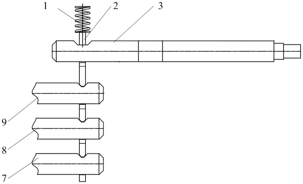 一种锁挡机构的制作方法与工艺