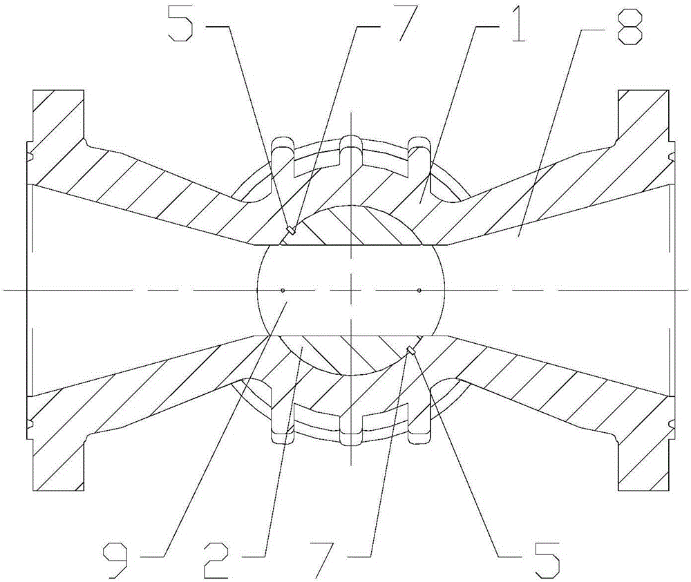 一種旋塞閥隱形油槽的制作方法與工藝