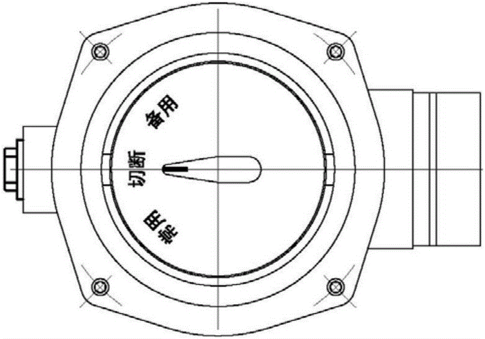 隔爆型阀门电动装置的双电源结构的制作方法