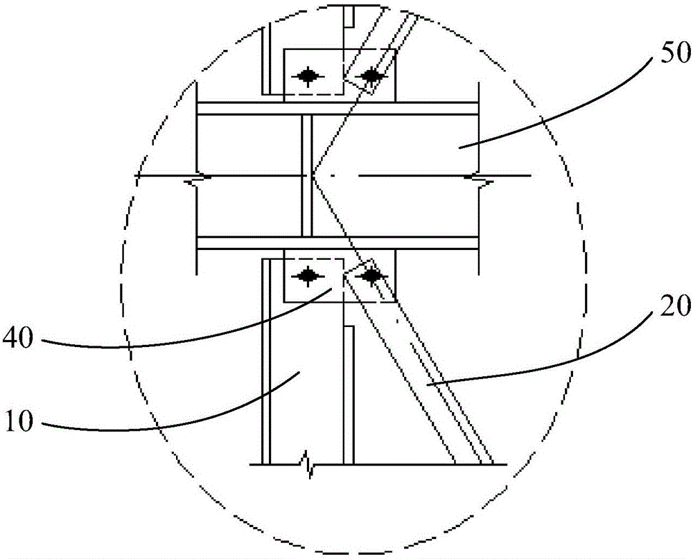 竖向桁架及建筑钢结构总成的制作方法与工艺