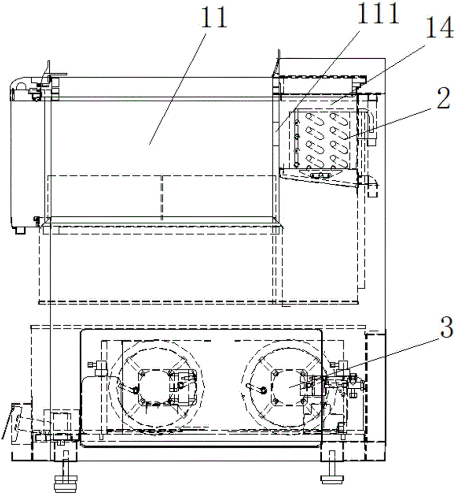 一种冷冻陈列柜的制作方法与工艺