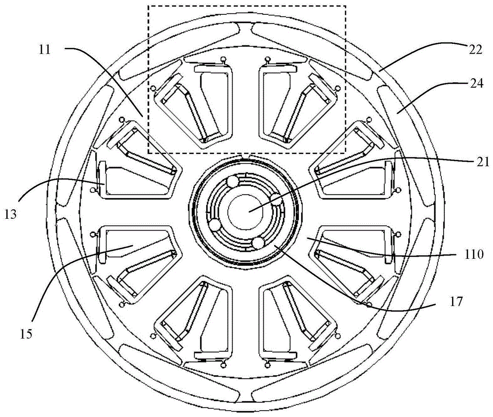 風(fēng)機(jī)及其單相外轉(zhuǎn)子無(wú)刷電機(jī)的制作方法與工藝