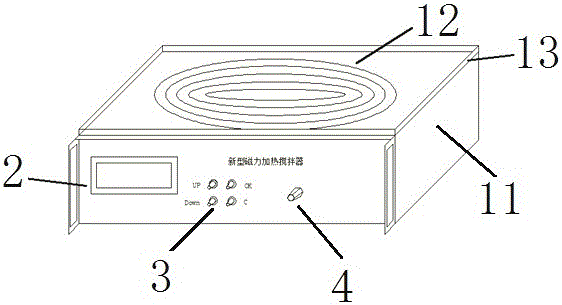 磁力加热搅拌器的制作方法与工艺