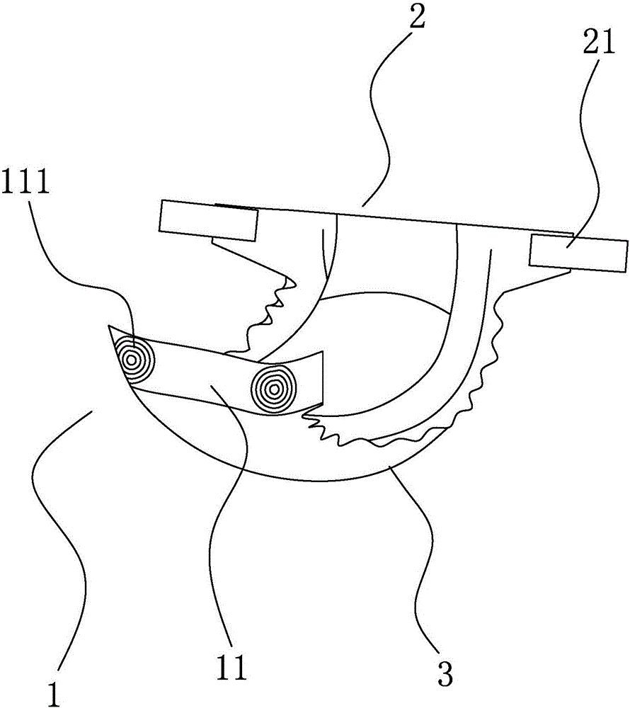 一種可調(diào)式紙尿褲魔術(shù)扣結(jié)構(gòu)的制作方法與工藝