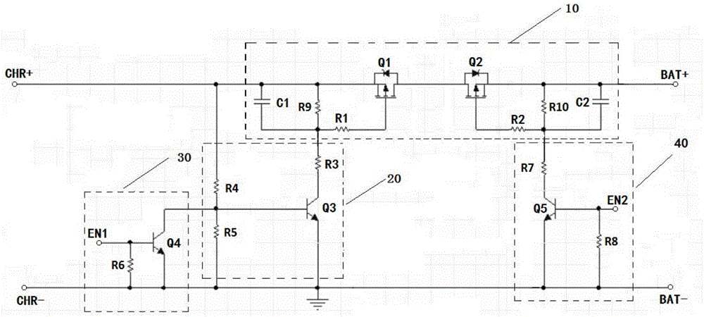 可控電池充電電路和充電器的制作方法與工藝