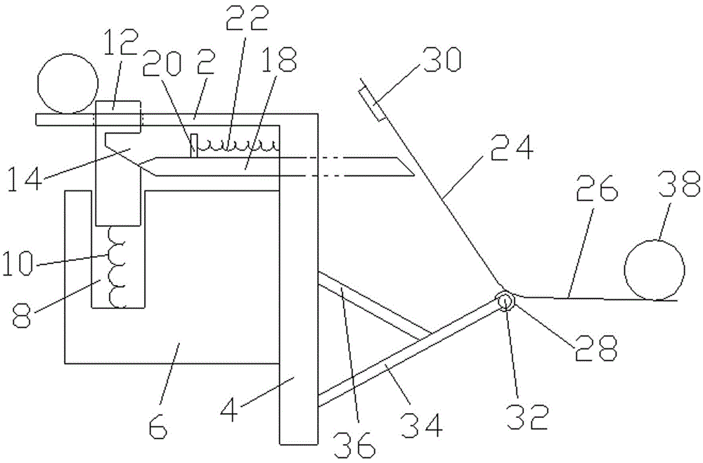 注塑管卸料機(jī)構(gòu)的制作方法與工藝