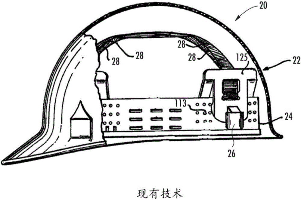 頭盔的鎖定襯里的制作方法與工藝