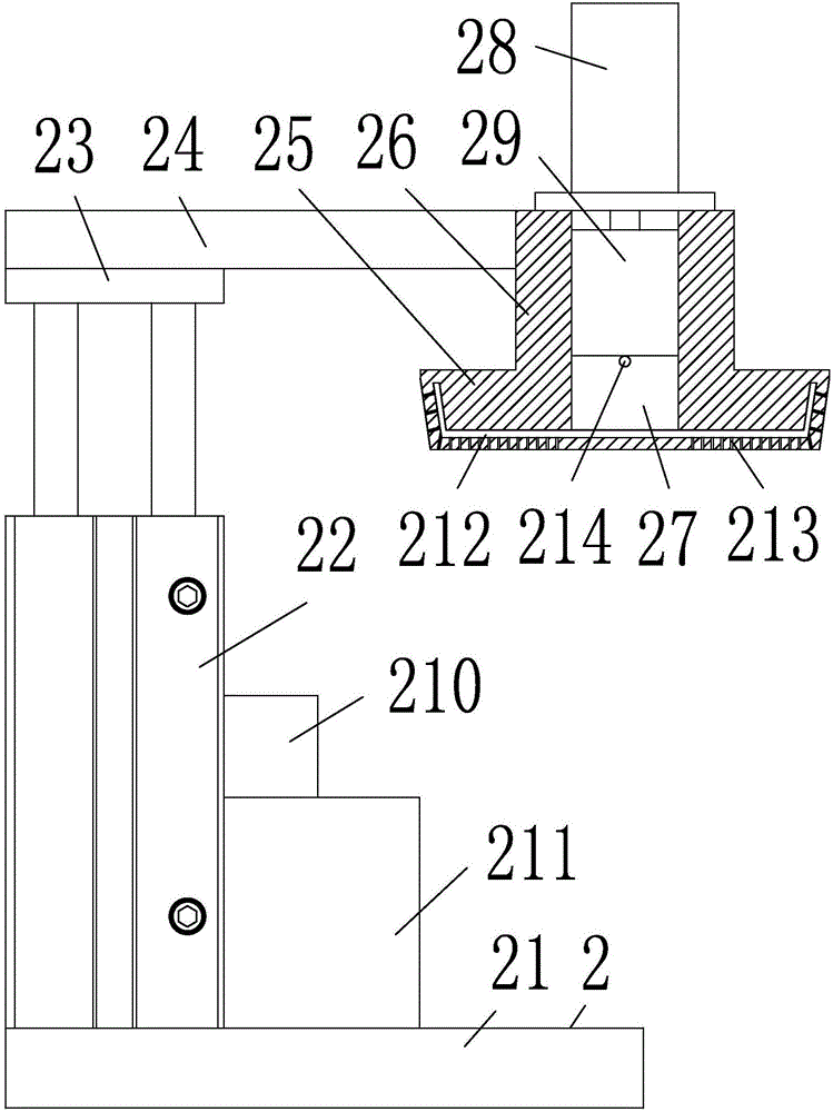 電機端蓋外轉(zhuǎn)子壓裝粘結(jié)成型裝置及成型方法與流程