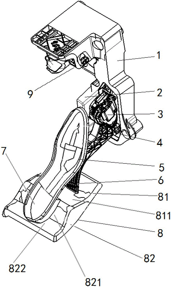 油門踏板系統(tǒng)的制作方法與工藝