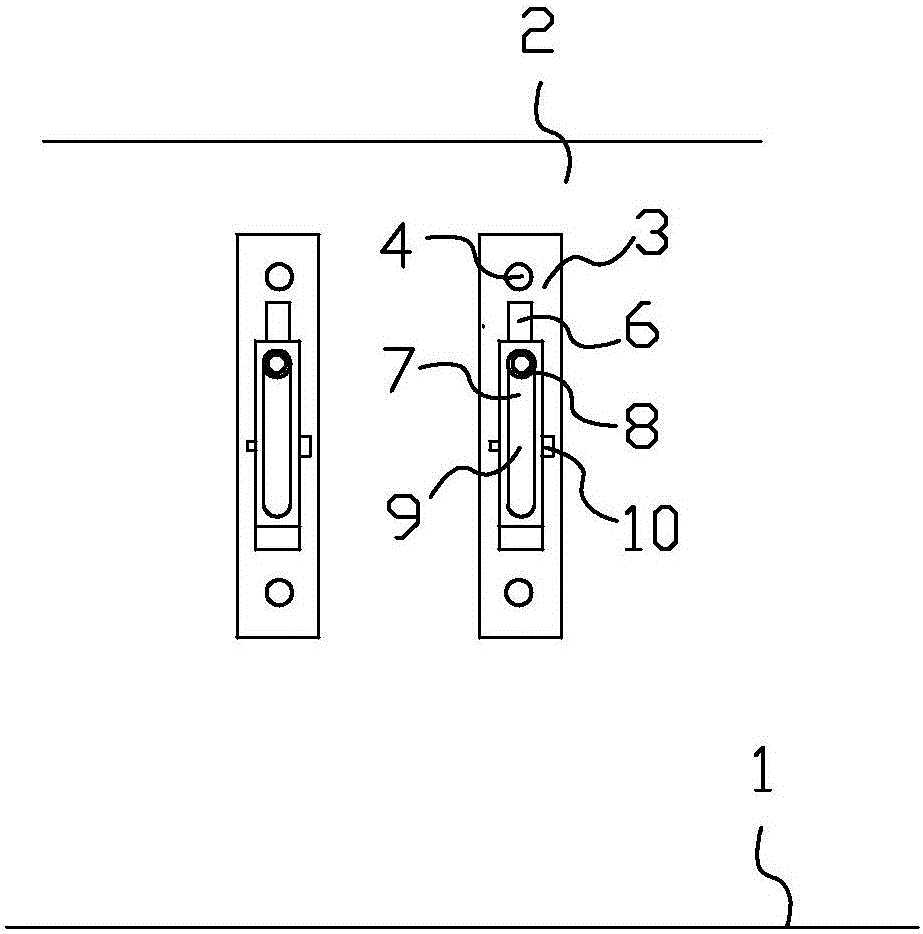 设置在墙壁上简易折叠双杠的制作方法与工艺