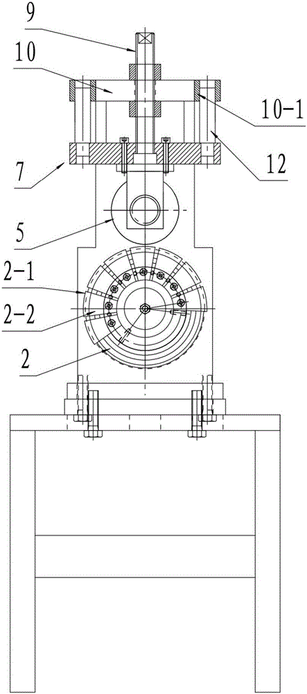 一种钢圈轮辋板料滚字装置的制作方法