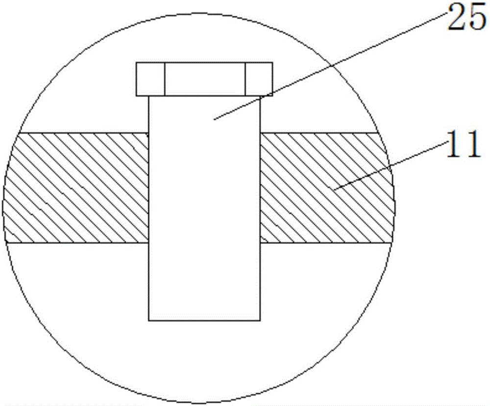 一种摩托车零件研磨用支架的制作方法与工艺