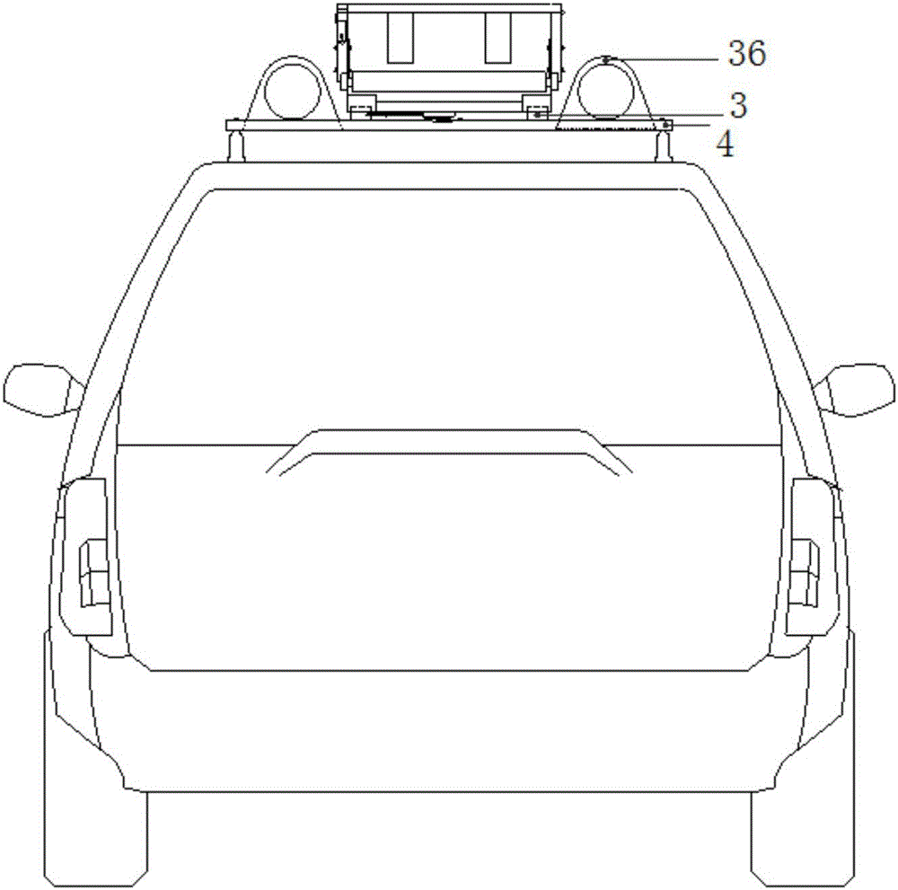 一種帶助力滾軸絕緣梯固定架的搶修車(chē)的制作方法與工藝