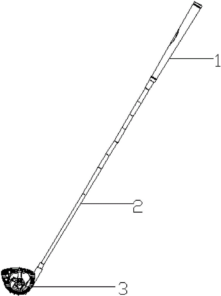 一種新型高爾夫訓(xùn)練桿的制作方法與工藝
