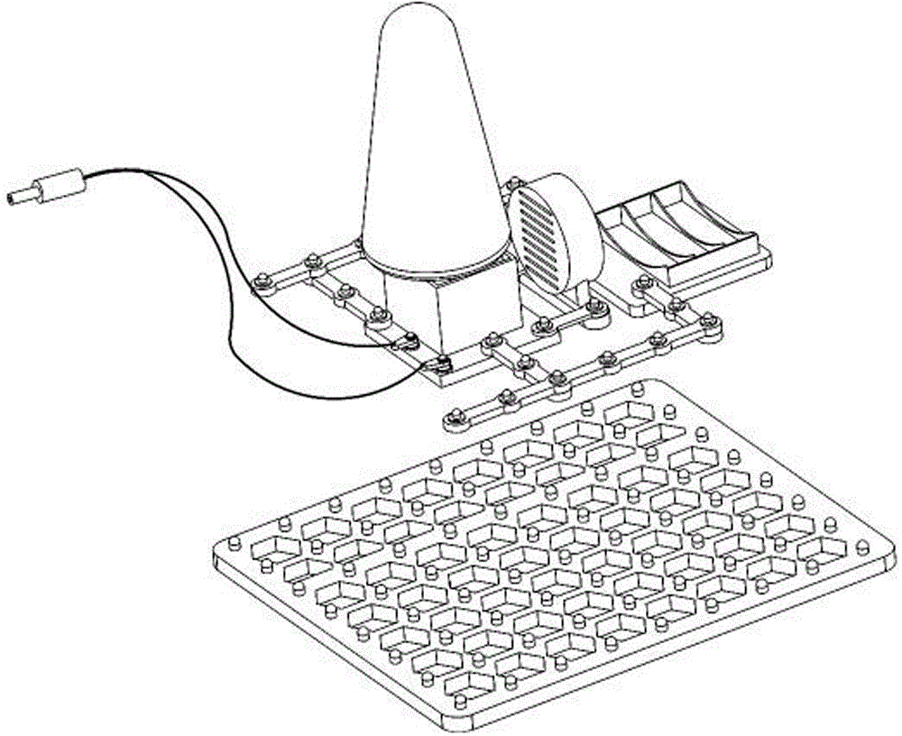 一种纽扣式音控喷泉电子积木玩具的制作方法与工艺