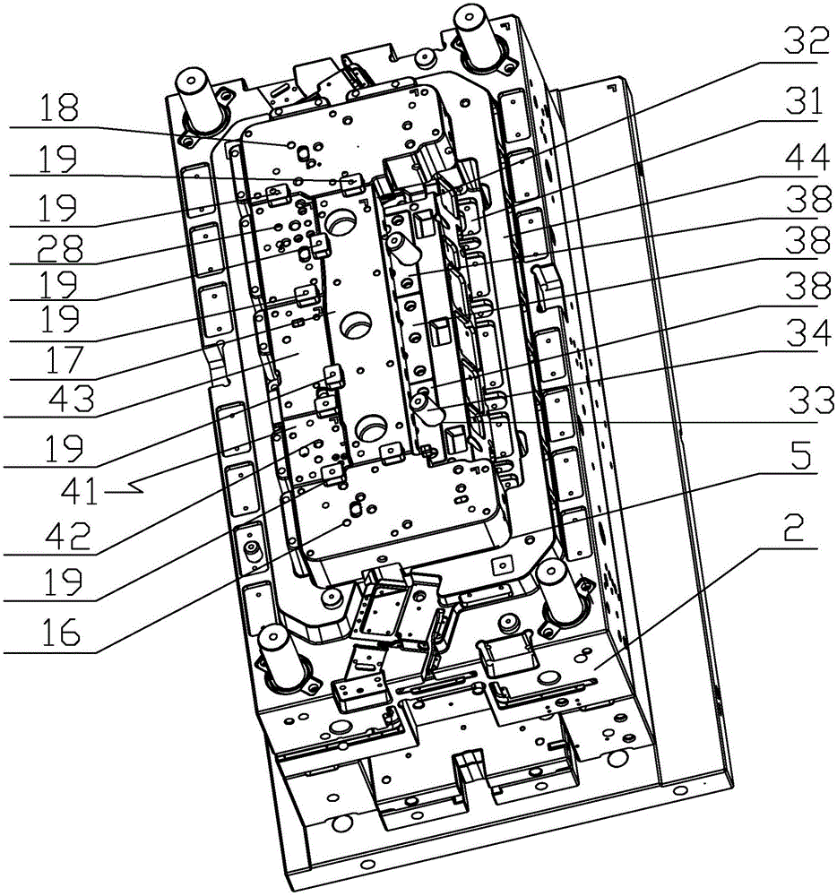 汽车天窗框架注塑模具的制作方法与工艺