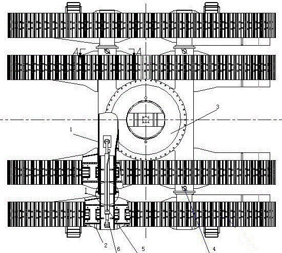 一种大型工程机械的底盘的制作方法与工艺