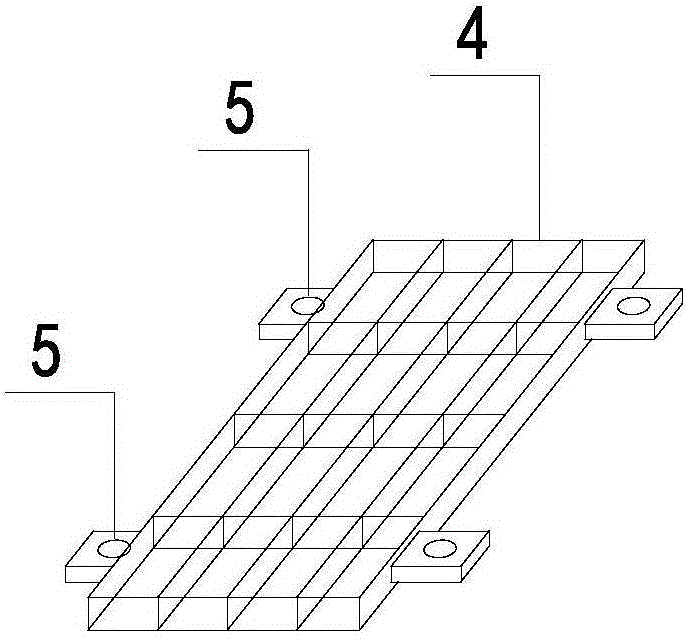 一种水面太阳能光伏板组件基座的制作方法与工艺