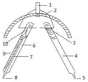 新型圆规的制作方法与工艺