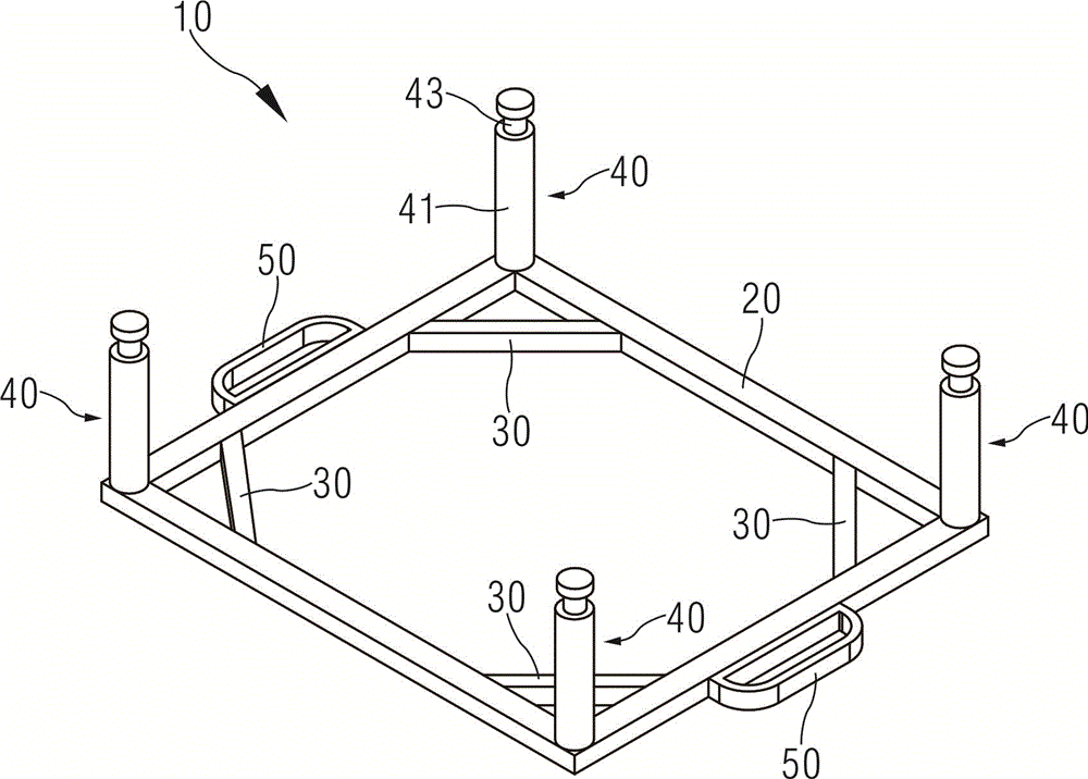 托盤架及其支承單元的制作方法與工藝