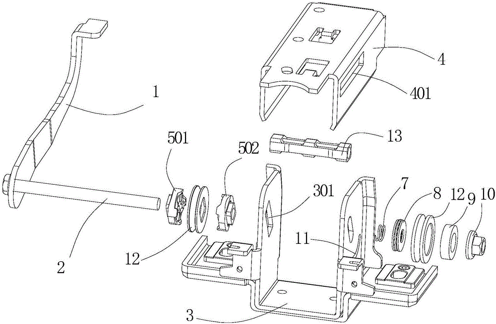 轉(zhuǎn)向管柱調(diào)節(jié)鎖緊裝置及車輛的制作方法