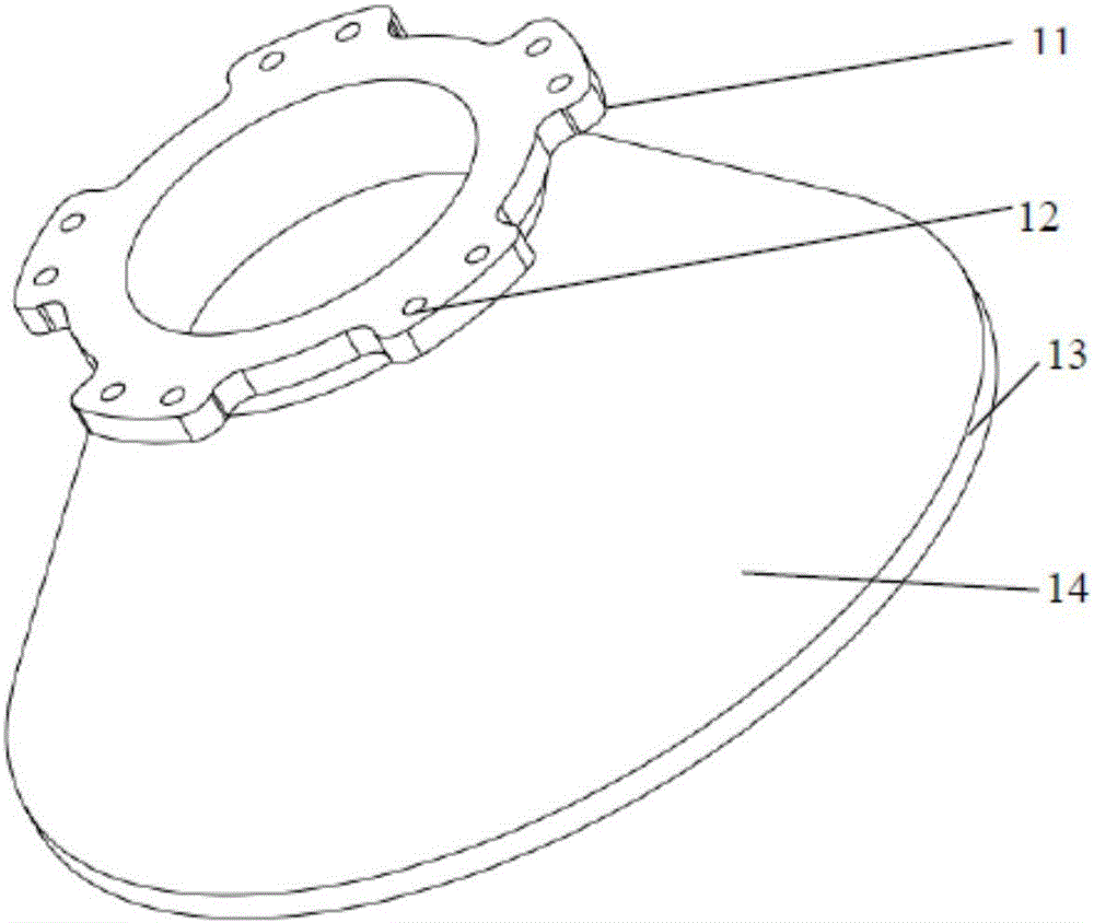 一种圆锥破碎机用定锥衬板及其安装机构的制作方法与工艺