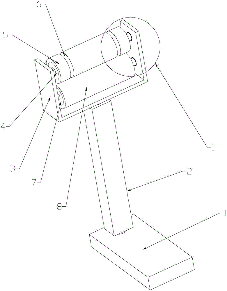 一種銅管牽引架的制作方法與工藝