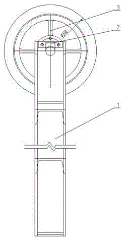 圆管带式输送机回程胶带支撑滑轮的制作方法与工艺