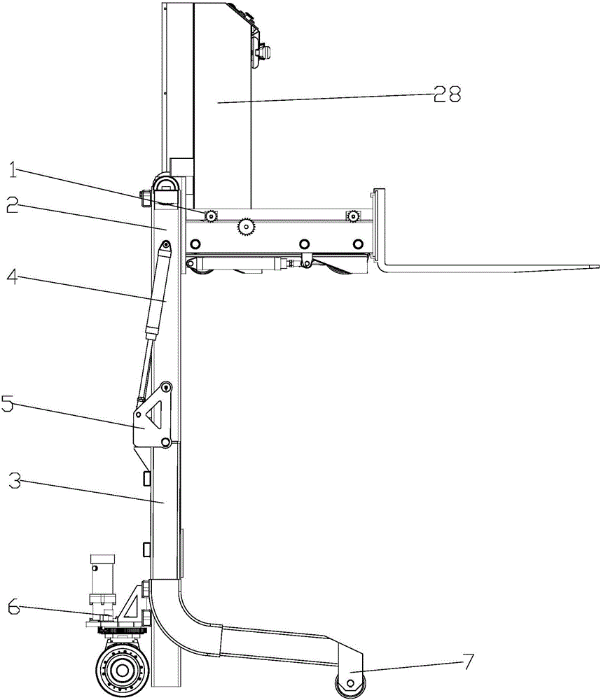 隨車式可爬車搬運(yùn)機(jī)器人的制作方法與工藝