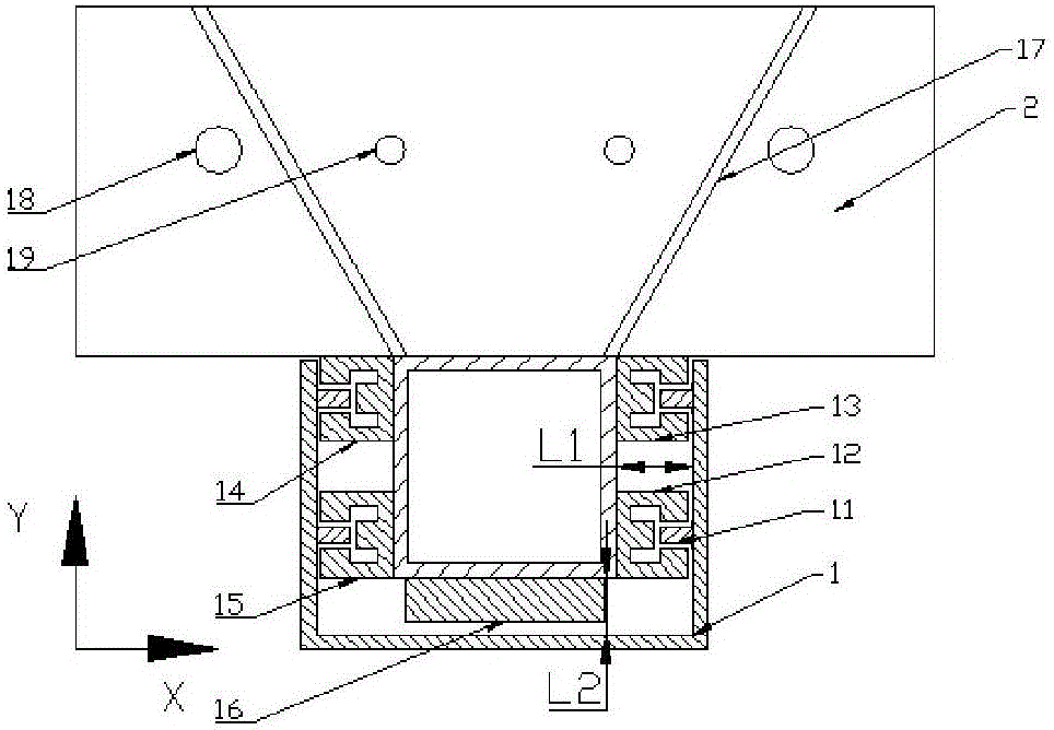 一種柱式舉升機(jī)磁懸浮同步導(dǎo)向和狀態(tài)監(jiān)測裝置及方法與流程