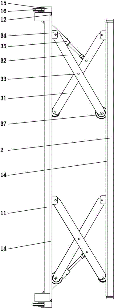 一種雙剪叉集裝箱轉(zhuǎn)運(yùn)小車的制作方法與工藝