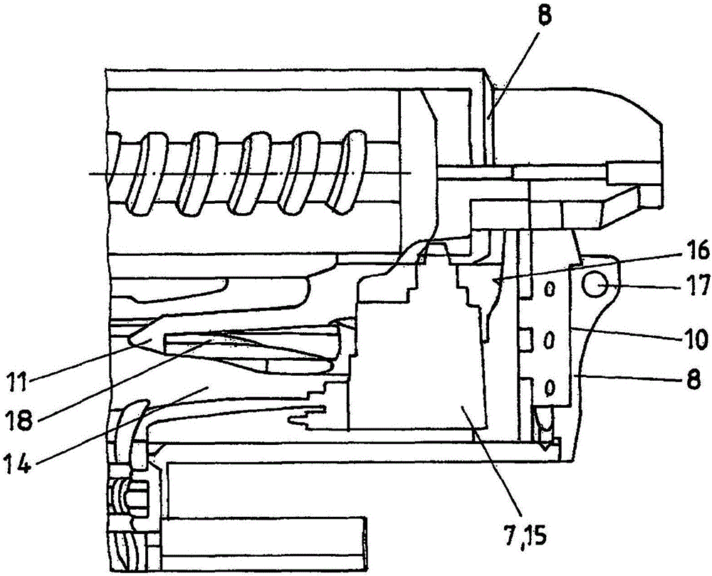 具有集成的自動(dòng)關(guān)閉裝置的機(jī)動(dòng)車鎖的制作方法