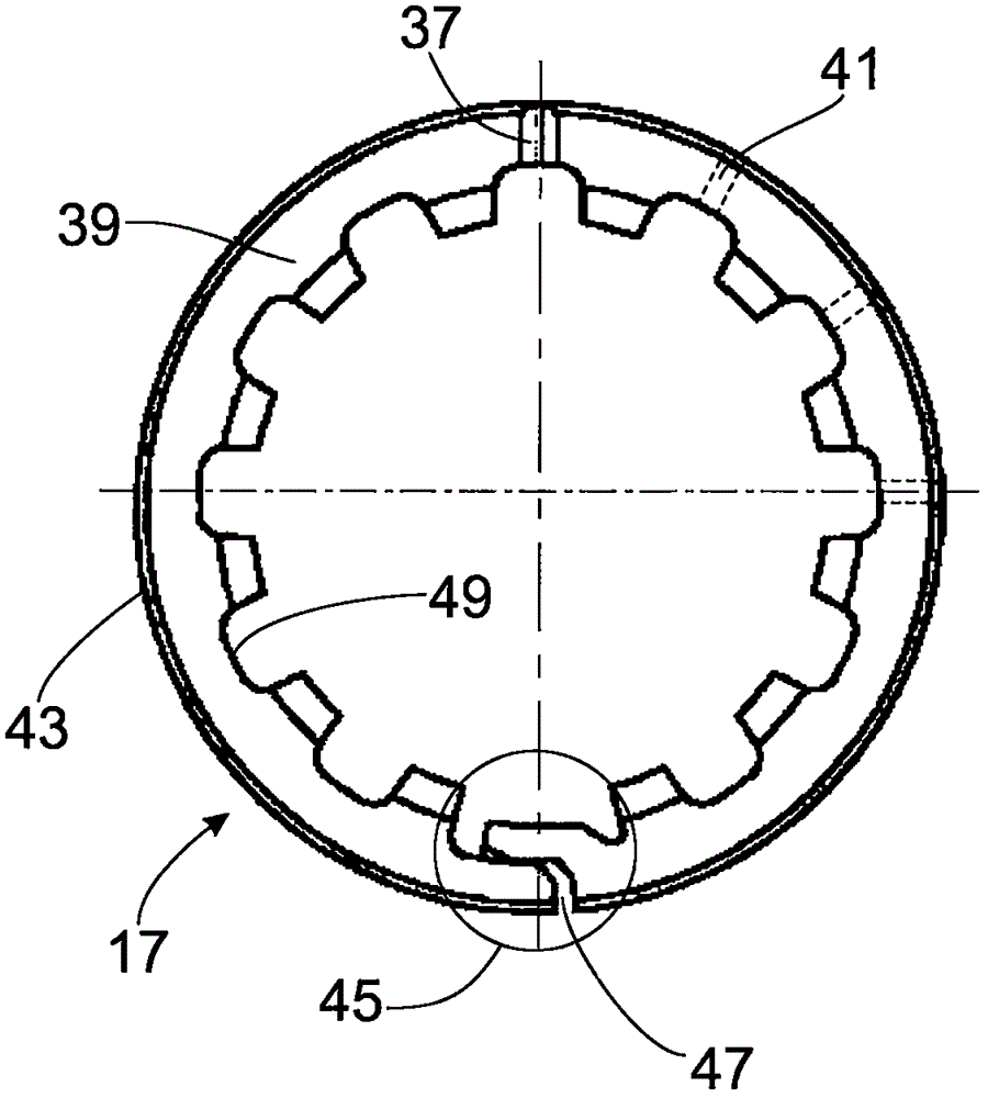 具有端部止擋的減振器的制作方法與工藝