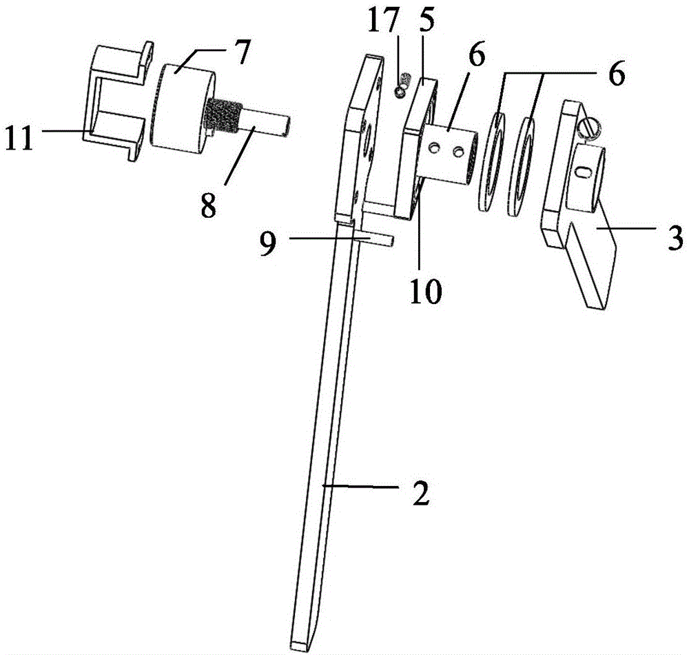 使用法蘭軸承的模擬機(jī)械臂的阻尼關(guān)節(jié)的制作方法與工藝