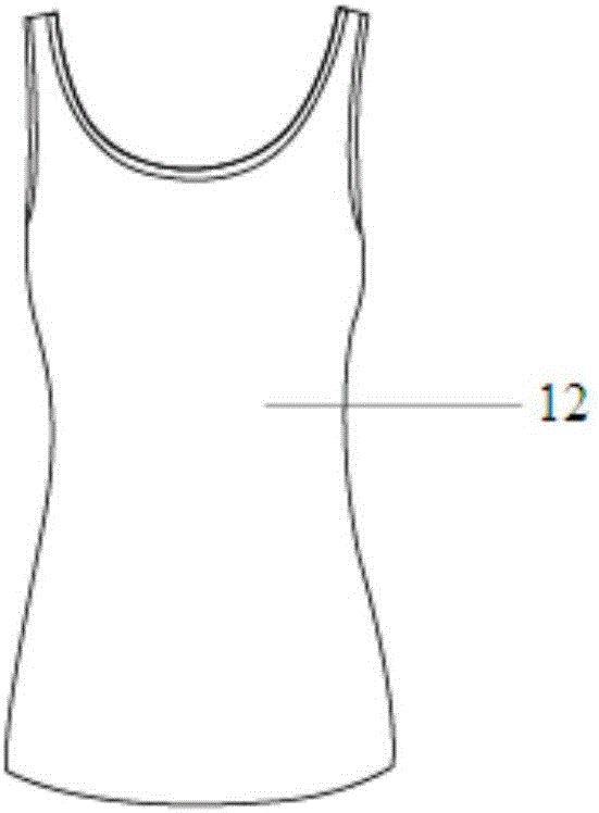 一体式带罩杯背心的制作方法与工艺