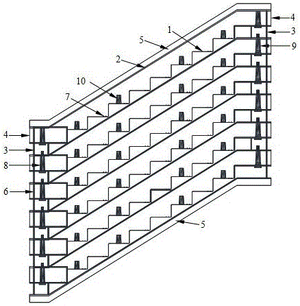 立式组合楼梯板模具的制作方法与工艺