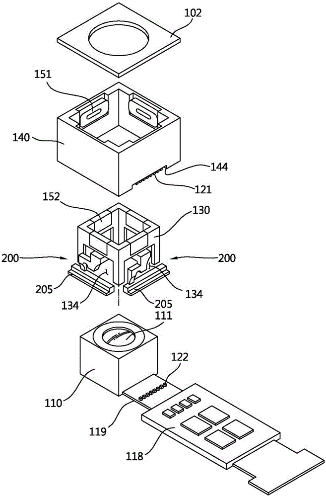 具有抖動校正功能的相機(jī)模塊的制作方法與工藝