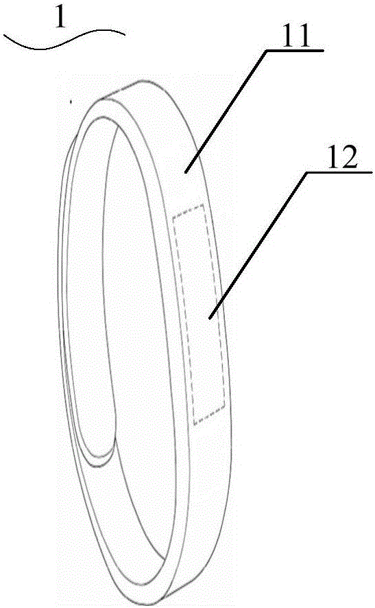 智能环带及具有智能环带的佩戴装置的制作方法