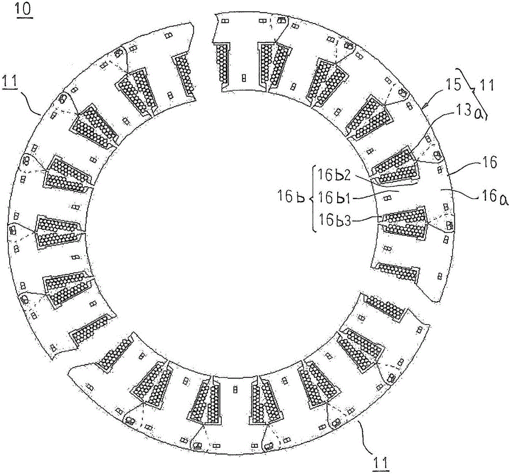 旋轉(zhuǎn)電機(jī)的電樞鐵芯以及旋轉(zhuǎn)電機(jī)的制作方法與工藝