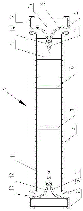 一種熱風(fēng)烘燥機(jī)用高均度噴風(fēng)盒的制作方法與工藝