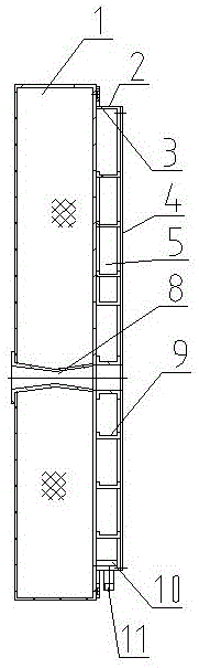 一种焙烘机用排油烟隔热板的制作方法与工艺